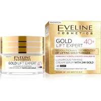 Eveline Cosmetics Eveline Gold Lift Expert Anti-Aging Tages- & Nachtcreme 40+, 50 ml - Intensive Pflege für reife Haut