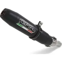 Gpr Exhaust Systems Deeptone Nero Royal Enfield Meteor 350 21-23 Ref:roy.10.race.dene Stainless Steel Nicht Homologierter Slip-on-schalldämpfer