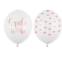 Party Deco Ballons 30 cm, Bride to be, mix (1 pkt / 50 pc.)