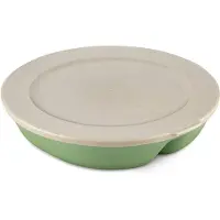 Koziol Teller Koziol Bio-Circulair Connect Separee Nature Leaf Green 1,5L