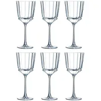 Cristal d'Arques Rote Weingläser Macassar 350 ml - 6 Stücke