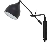 Bloomingville Blooming Ville Lyam Wand Lampe | Schwarz | Metall | 82055673