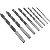 Irwin HOLZBOHRER-Set. 8 Teile MIT ZENTRIERUNG OBEN 3-4-5-6-7-8-9-10mm IN DER KASSETTE