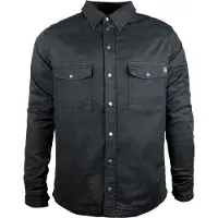 John Doe Motoshirt XTM Motorrad Hemd, schwarz, 5XL