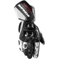Spidi Carbo Track Evo Schwarz Weiß Handschuhe Größe 2XL