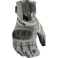 KLIM Adventure Short GTX Monument Grau Handschuhe Größe M