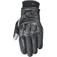 Held Sambia KTC Leder-/Textilhandschuh kurz schwarz (lange Finger Herrenblau10 - Motorradbekleidung - Motorradhandschuhe
