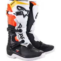 Alpinestars Tech 3 Schwarz Weiß Stiefel Größe US 14
