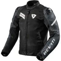 REV'IT! Apex Air H2O E Textiljacke Herren schwarz, L