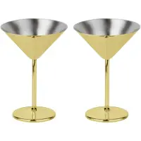 Paderno Martiniglas Mirror Gold (2er-Set)