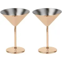 Paderno Martiniglas Mirror Copper (2er-Set)
