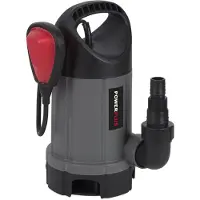 Powerplus Powew67904 400w Tauchpumpe Durchsichtig Durchsichtig One Size