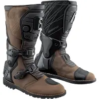 Gaerne Dakar Schwarz Braun Motorrad Stiefel Größe 48
