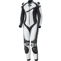 Held Ayana II Weiß Schwarz Damen 1-Teiler Motorrad Lederkombi Größe 44