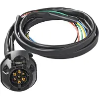 Pricenet ProPlus 343505 Elektrischer Installations-Anhängerkabelbaum 1,5 m 7-poliger Stecker