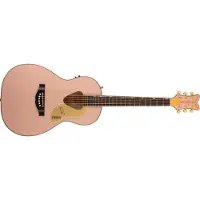 Gretsch G5021E Rancher Penguin Parlor Westerngitarre mit Tonabnehmer Shell Pink