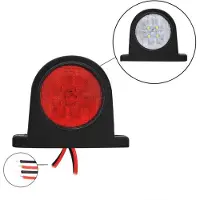 Pricenet Umrissleuchte rot/weiß 68x62mm 8LED
