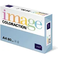 Image Coloraction Kopipapir Image Coloraction A4 80g Iceberg Pale Icy Blue 500ark/pkt - (500 ark pr. pakke)