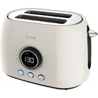 Cecotec 03106, 2 Scheibe(n), Beige, Tasten, Drehregler, 800 W, 220 - 240 V, 50 - 60 Hz