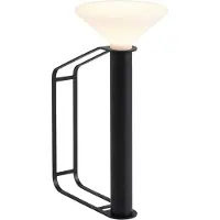 Muuto Piton Tischleuchte Portable Black - , dimmbar, Schwarz, Aluminium