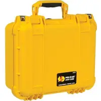 Peli Kunststoffkoffer 1400, gelb