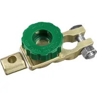 Eal Batterie-Trennschalter für Kfz, Caravan & Wohnmobil, 6-24V, 100A, 8,5x3,5x3,5 cm