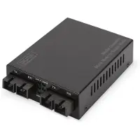 Digitus Gigabit Multimode/Singlemode Medienkonverter SC/SC, 1000 Mbit/s, 1000Base-SX, 1000Base-SX, Gigabit Ethernet, 1000 Mbit/s, 1000BASE‑SX