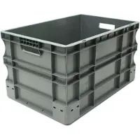Viso E6432/21, Ablageschale, Grau, Rechteckig, Polypropylen (PP), Einfarbig, 65 l