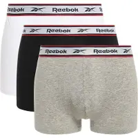 Reebok Boxershorts 3er Set in weiss für Herren, Größe: XL. Basic Boxershorts im 3er Set von Reebok