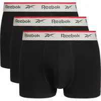 Reebok Boxershorts 3er Set in schwarz für Herren, Größe: S. Basic Boxershorts im praktischen 3er Set von Reebok