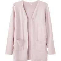 Name it Strickjacke "NKFVICTI – Cardigan ohne Verschluss aus Feinstrick" unifarben, casual, regular fit, Feinstrick, V-Ausschnitt
