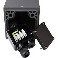 Deko-light Wegeleuchte Facado Socket in Dunkelgrau E27 IP54 650mm
