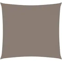 vidaXL Sonnensegel Oxford-Gewebe Quadratisch 2x2 m Taupe