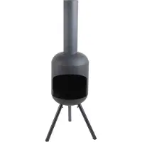 RedFire Fuego großer Gartenkamin mit Grillrost 40 cm ø