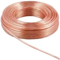Goobay 67727, Kupferverkleidetes Aluminium (CCA), 25 m, Transparent
