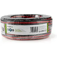 Nedis Cca-lautsprecherkabel Cagw2500bk250 2x 2.5 Mm 25 M