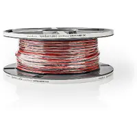Nedis Lautsprecherkabel Cabr0750bk1000 2x 0.75 Mm 100 M