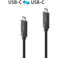 PureLink IS2511-015, 1,5 m, USB C, USB C, USB 3.2 Gen 2 (3.1 Gen 2), Schwarz