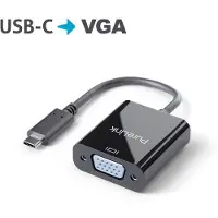 PureLink Adapter 0,10m iSerie IS221 USB-C auf VGA 1200p schwarz