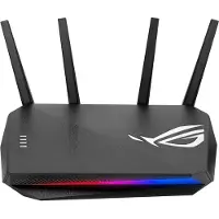 Asus GS-AX3000 AiMesh, Wi-Fi 6 (802.11ax), Dual-Band (2,4 GHz/5 GHz), Ethernet/LAN, Schwarz, Tabletop-Router