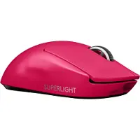 Logitech G 910-005957, rechts, Optisch, RF Wireless, 25600 DPI, 1 ms, Magenta