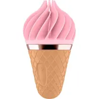 Satisfyer Sweet Treat - Akku-Cocktail-Rotationsvibrator (pink-braun)