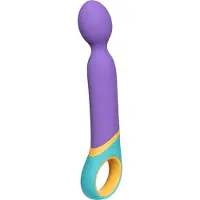 Huismerk Base Wand - Akku-Massagestab (lila)