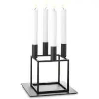 Audo Copenhagen - Basis für Kubus 4 Kerzenhalter Black