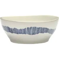 Serax Schüssel Feast Tableware By Ottolenghi White Blue L 18 cm