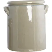 House Doctor - Pottery Blumentopf - H24 cm, Ø20 cm - Sand