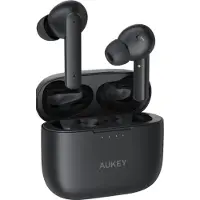 Aukey True Wireless EP-T25 Ohrhörer Eingebautes Mikrofon, Bluetooth 5.0, Schwarz