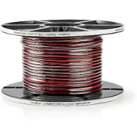 Nedis Lautsprecherkabel Cabr1500bk1000 2x 1.5 Mm 100 M