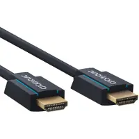 ClickTronic 0.5m High Speed HDMI, 0,5 m, HDMI Typ A (Standard), HDMI Typ A (Standard), 10,2 Gbit/s, Blau