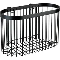 Wenko Badablage 16,5 cm Stahl schwarz